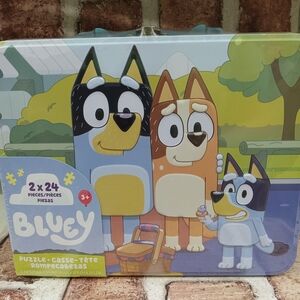 Bluey 2x24 Piece Puzzle Set